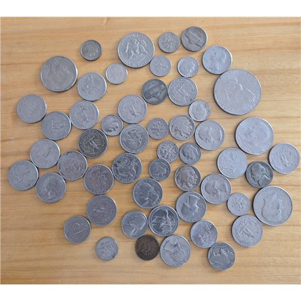 USA Coins in Mixed Denominations