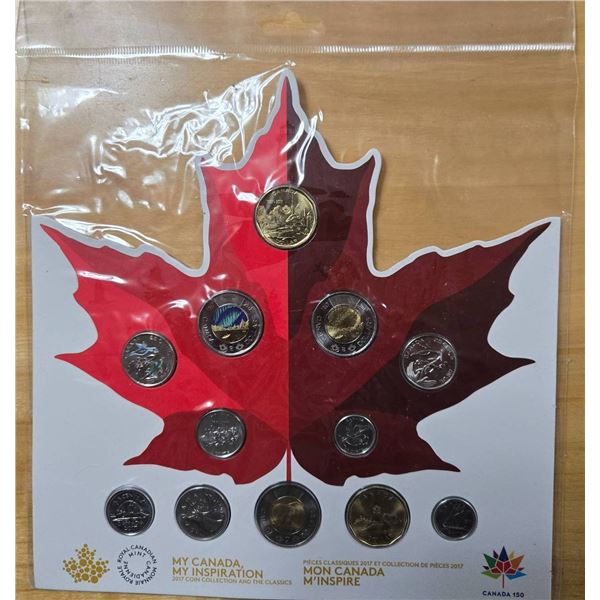 Canada 2017 My Inspiration Coin Collector Set