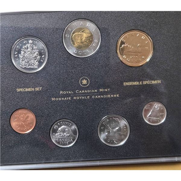 Royal Canadian Mint 7-Coin Proof Set in Case