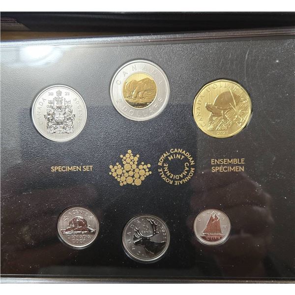 2021 Royal Canadian Mint Specimen Coin Set