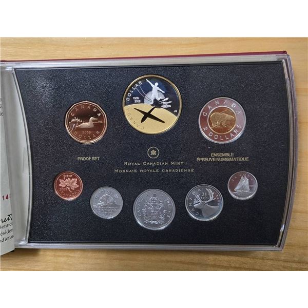 2009 Royal Canadian Mint Proof Set with Case