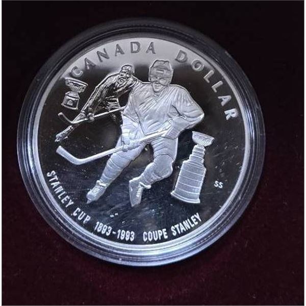 1993 Royal Canadian Mint Silver Dollar Proof Coin