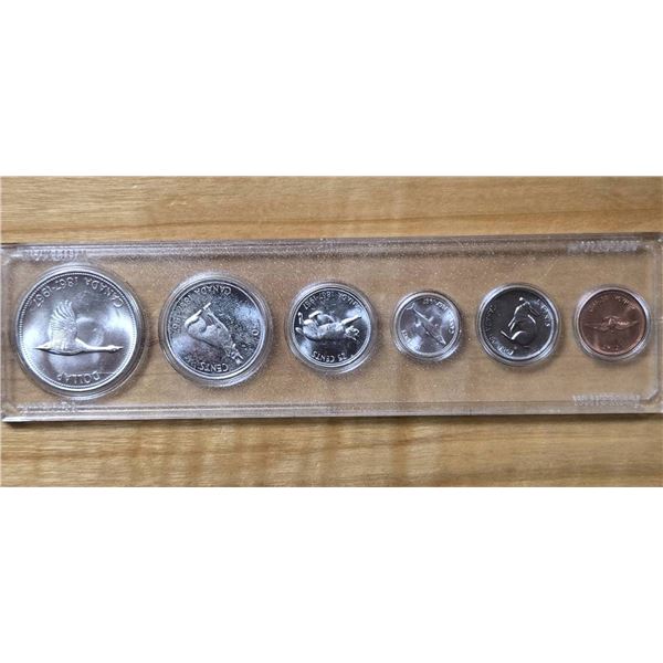 A Canadian Centennial coin set