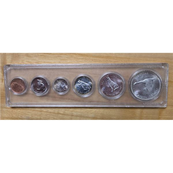 Canadian Centennial Coin Set in Protective Case