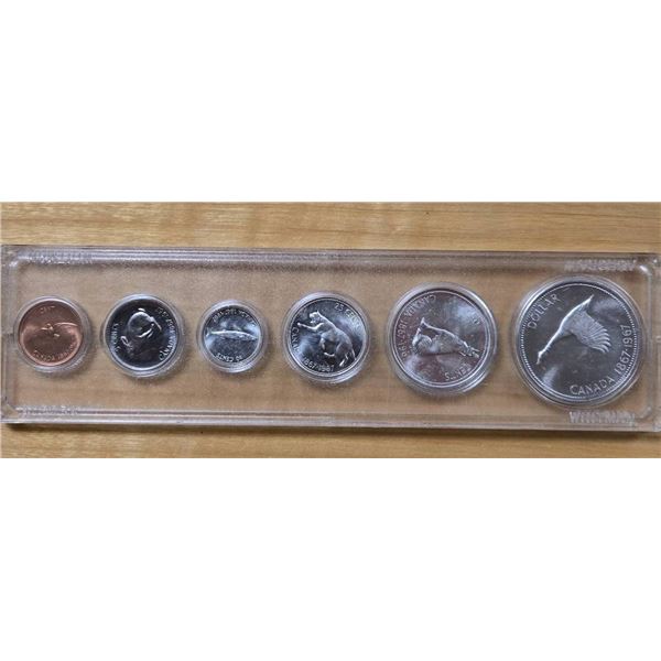 Canadian Centennial Coin Set, 1967 Wildlife Designs