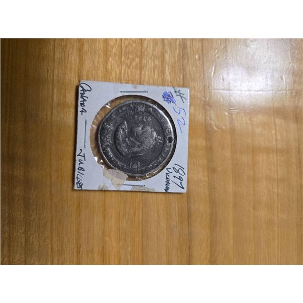 1897 Queen Victoria Jubilee Silver Coin