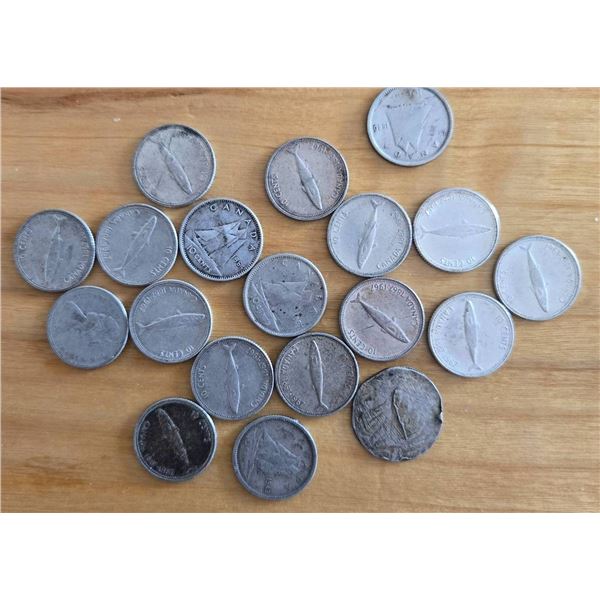 Canadian Silver Dimes