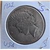 Image 1 : 1922 USA Peace Silver Dollar Coin