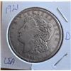 Image 1 : 1921 Morgan Silver Dollar, Denver Mint