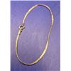 Image 1 : 14K Tri-Gold Bracelet with Spring Ring Clasp