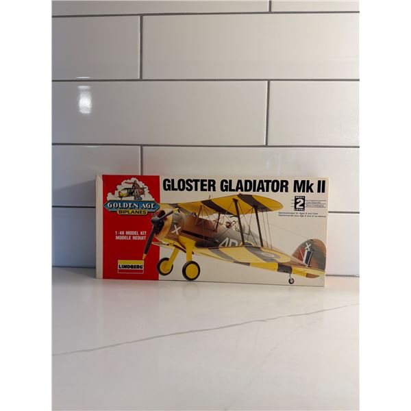 Lindberg 1:48 scale Gloster Gladiator