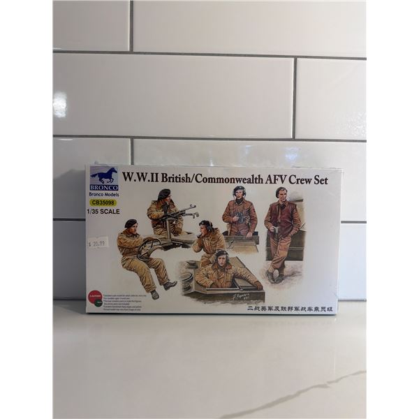 Bronco 1:35 Scale W.W.II British CommonWealth Sealed