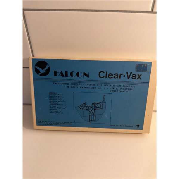 Falcon 1:72 Scale Vac Formed Canopies