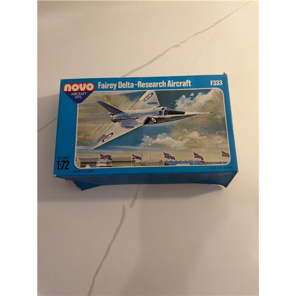 Nova 1:72 Scale Fairey Delta Research Aircraft