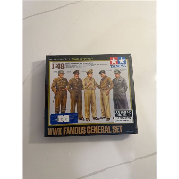 Tamiya 1:48 Scale WWII Famous General Set