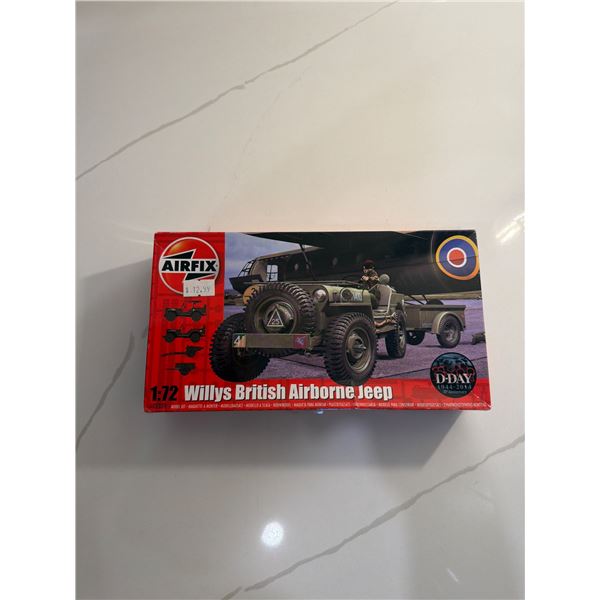 Airfix 1:72 Scale Willys British Airborne Jeep