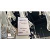 Image 3 : LOVE 18L GLASS PENDANT LIGHT. SILVER AND BLOWN GLASS. APPROX 37" DIAMETER. RETAIL $2299