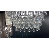 Image 3 : NORDIC 5 LIGHT PENDANT ANTIQUE SILVER AND CLEAR GLASS. APPROX 20"D RETAIL $900