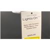 Image 5 : AYSE LED PENDANT 3 LIGHTS MATTE BLACK CLEAR BUBBLE GLASS. RETAIL $669 ADJUSTABLE HEIGHT PENDANTS