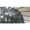 Image 2 : ETERNITY BLACK FRAME MIRROR. 39"D. RETAIL $379
