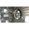 Image 1 : LED LIT 21" ROUND MIRROR WITH BLACK FRAME