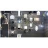 Image 1 : LARGE GROUP LOT OF 25 WALL SCONCES. RETAIL OF GROUP IS $10,740