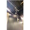 Image 2 : AXEL 6 LIGHT PENDANT POLISHED NICKEL APPROX 54" ACROSS. ADJUSTABLE