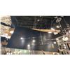 Image 1 : MODERNIST 5 LIGHT CHANDELIER. CHROME. APPROX 73" ACROSS INC BULBS