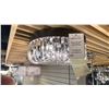 Image 4 : ALISTAIR 5 LIGHT FLUSH MOUNT CHARCOAL BRONZE
