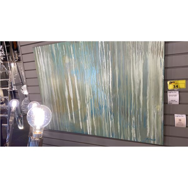 A PLACE IN TIME 1 30"X40" ORIGINAL ART OIL ON CANVAS BY CANADIAN ARTIST BRENT DAWE