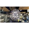 Image 1 : SOLUS 12 LIGHT PENDANT. CHROME