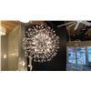 Image 2 : SOLUS 12 LIGHT PENDANT. CHROME