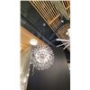 Image 3 : SOLUS 12 LIGHT PENDANT. CHROME