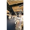 Image 4 : VELESTINO 8 LIGHT CHANDELIER. CHAMPAGNE BRONZE, CLEAR FLUTED GLASS