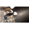 Image 2 : BETHEL 12 LIGHT CHANDELIER. APPROX 41" ACROSS. ADJUSTABLE HEIGHT