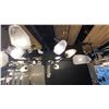 Image 3 : BETHEL 12 LIGHT CHANDELIER. APPROX 41" ACROSS. ADJUSTABLE HEIGHT