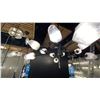 Image 4 : BETHEL 12 LIGHT CHANDELIER. APPROX 41" ACROSS. ADJUSTABLE HEIGHT
