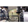 Image 2 : AMARA 6 LIGHT CHANDELIER. MATTE BLACK WITH BRASS. 31" ACROSS