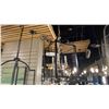 Image 1 : LEIGHTON PW 3 LIGHT PENDANT. MATTE BLACK. APPROX 12" X 12" X 21"H