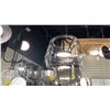 Image 1 : DECO LED PENDANT. CLEAR/BLACK/WHITE DIFFUSER. APPROX 17"