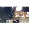 Image 2 : DECO LED PENDANT. CLEAR/BLACK/WHITE DIFFUSER. APPROX 17"