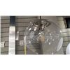 Image 2 : 630 SERIES 1 LIGHT MINI PENDANT. POLISHED NICKEL, CLEAR GLASS GLOBE. 11"