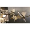 Image 2 : BELLADONNA 50" SOFT GOLD/DARK SMOKE, 3000K CRYSTAL FLOWER CHANDELIER. RETAIL $7100