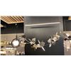 Image 3 : BELLADONNA 50" SOFT GOLD/DARK SMOKE, 3000K CRYSTAL FLOWER CHANDELIER. RETAIL $7100