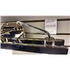 Image 2 : RAVELLA 3 LIGHT BATHROOM FIXTURE. POLISHED NICKEL. 24"