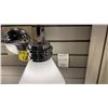 Image 2 : FARUM 2 LIGHT BATHROOM. CHROME AND OPAL GLASS. 20"W