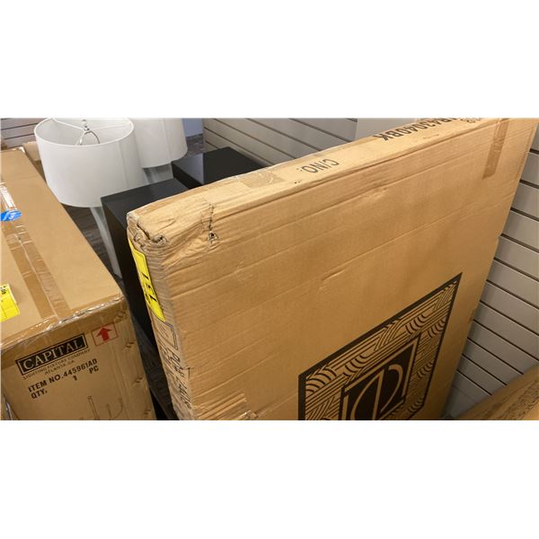 ELEGANT 30" X 40" MIRROR. BLACK FRAME. MODEL MR43040BK IN BOX