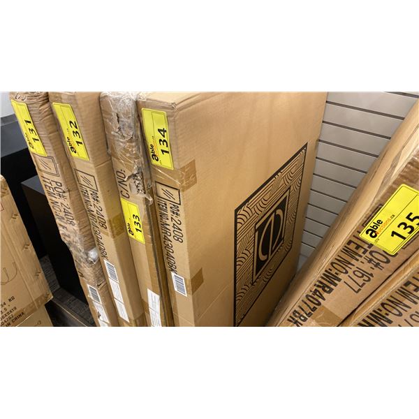 ELEGANT 30" X 40" MIRROR. BLACK FRAME. MODEL MR43040BK IN BOX