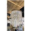 Image 4 : LAFAYETTE 7 LIGHT CHANDELIER. HAVANA GOLD, PREMIUM CRYSTAL. RETAIL $4900