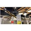 Image 4 : MADISON 9 LIGHT CHANDELIER. MATTE BLACK. 33"D